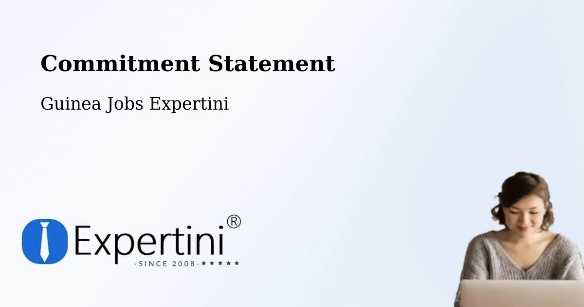 Corporate Commitment – Kimbo - Guinea Jobs Expertini