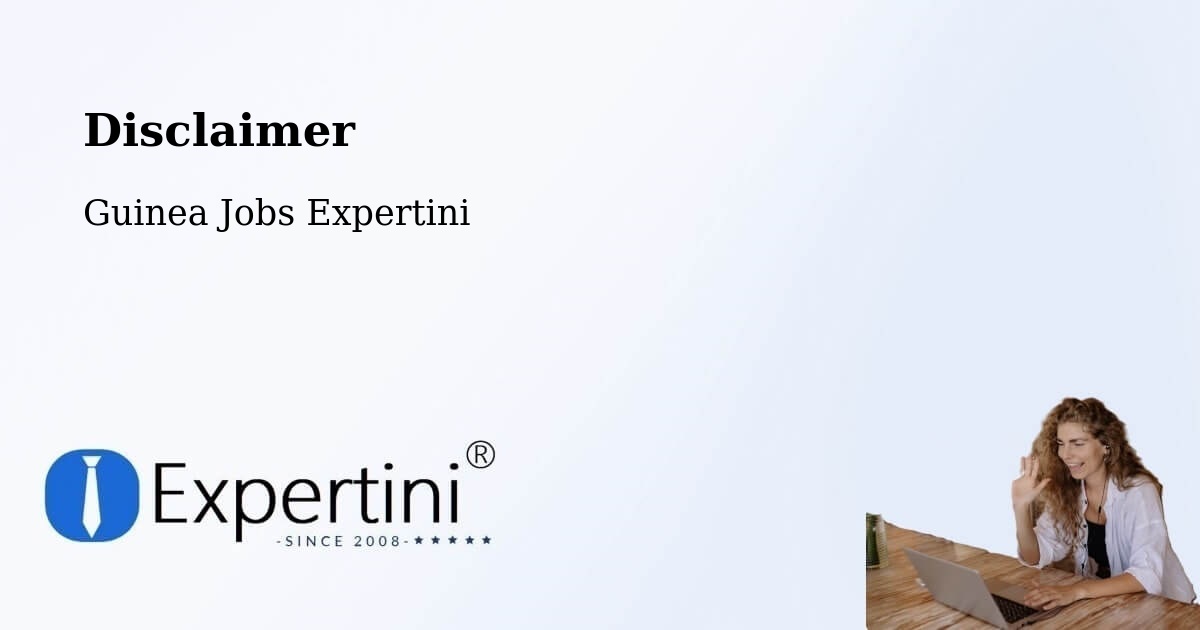 Disclaimer – Kimbo - Guinea Jobs Expertini