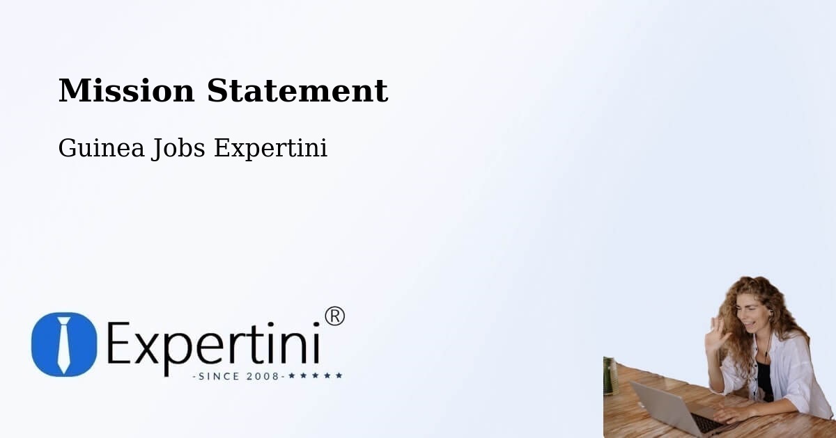 Corporate Mission – Kimbo - Guinea Jobs Expertini